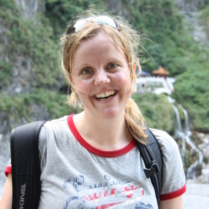 Über mich - Michelle in der Tarokko Schlucht in Taiwan